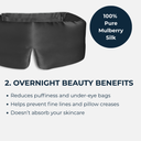 100% Silk Deep Sleep Mask
