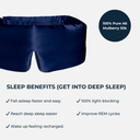 100% Silk Deep Sleep Mask