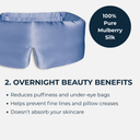 100% Silk Deep Sleep Mask