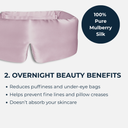 100% Silk Deep Sleep Mask