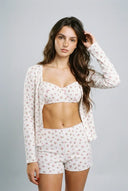 Sweet Blossom 3 piece - Long sleeve & Shorts moonhaven