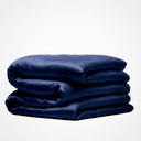 Premium Silk Duvet Cover Navy