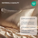 Premium Silk Duvet Cover Set Beige