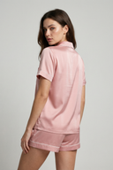 Short Sleeve Pajama Set – Rose Gold