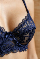Femme Sculpt Lace Bra - Royal Blue Moonhaven