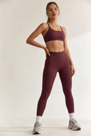 Moonhaven ContourForm™ High-Waist Legging - Burgundy