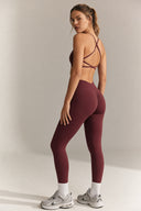 Moonhaven ContourForm™ High-Waist Legging - Burgundy