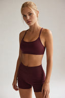 Moonhaven ContourForm™ High-Waist Short - Burgundy
