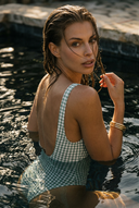 Saint-Tropez Swimsuit - Sage Green