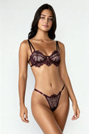 Plum Enchant Lace Set Moonhaven