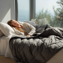 Moonblanket - Manta con Peso Clásica Beige (Algodón/Bambú) 